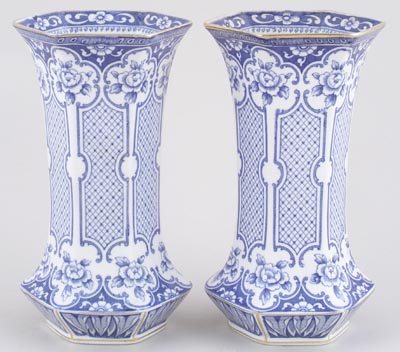 Vases Pair c1920s